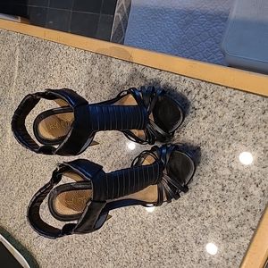 LAMB high heels woven leather zipper LOOK BOOK inside NWT